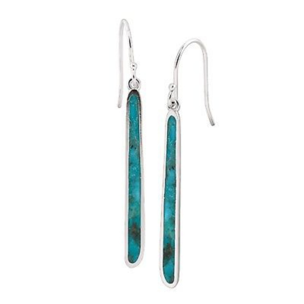 Women's Turquoise 925 Sterling Silver Earrings